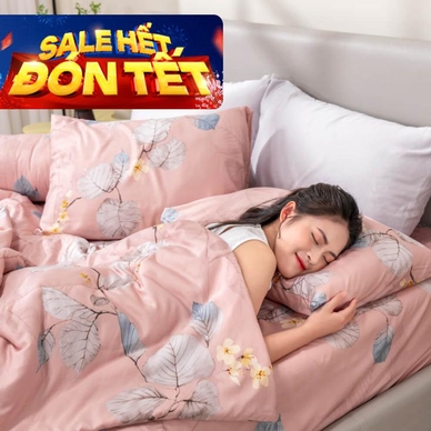 Bộ ga chun tencel Amando Celia 4 chi tiết TP005 - Thumbnail