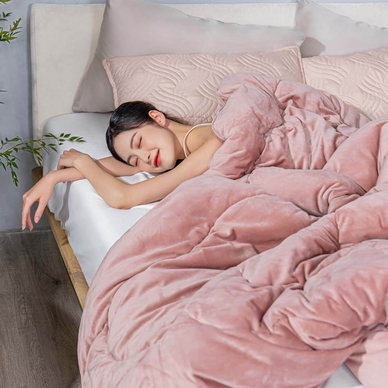 Chăn đông nhung tuyết giữ ấm Amando Warm Flannel - Ảnh 7