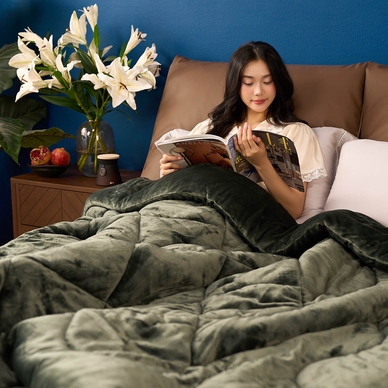 Chăn đông nhung tuyết giữ ấm Amando Warm Flannel - Ảnh 45