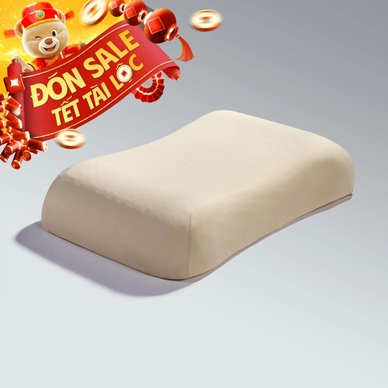 Gối cao su Gummi Butterfly 100% thiên nhiên nâng đỡ vai - Ảnh 2