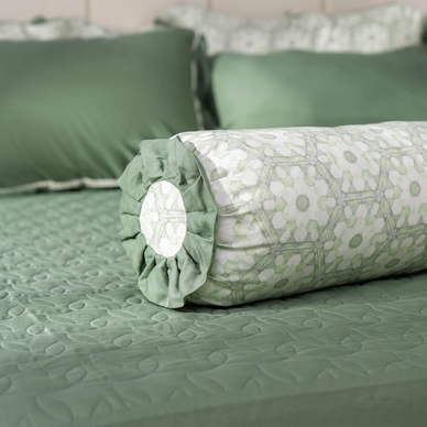 Bộ chăn ga chun sợi gỗ thiên nhiên Amando Jamila 5 chi tiết - Ảnh 9