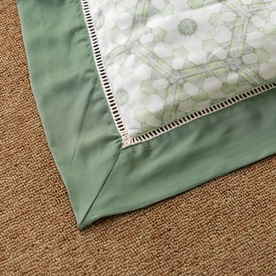 Bộ chăn ga chun sợi gỗ thiên nhiên Amando Jamila 5 chi tiết - Ảnh 7