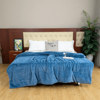 Chăn đông lông chồn cao cấp giữ ấm Amando Warm - Ảnh 7