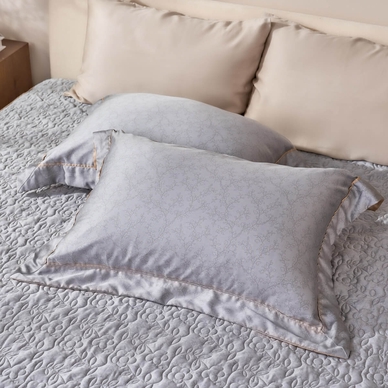 Bộ chăn ga chun chần Lụa Tencel cao cấp Amando Élan 5 chi tiết TC003 - Ảnh 6