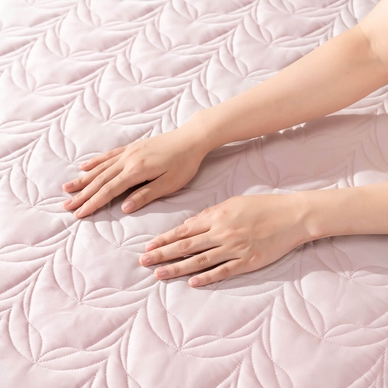 Bộ chăn ga phủ sợi gỗ thiên nhiên Amando Jamila 5 chi tiết LC003 - Ảnh 5