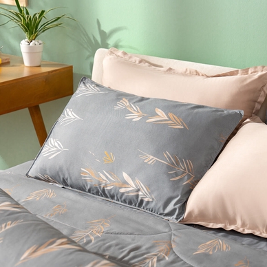 Bộ Ga chun microfiber Amando Ellie họa tiết 4 chi tiết M05 - Ảnh 5