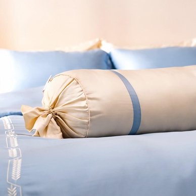 Bộ Chăn ga lụa tencel cao cấp Amando Soulmate 7 chi tiết màu Xanh - Ảnh 7