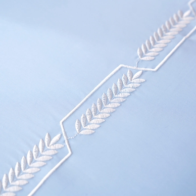 Bộ Chăn ga lụa tencel cao cấp Amando Soulmate 7 chi tiết màu Xanh - Ảnh 12