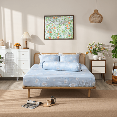 Bộ Ga chun sợi gỗ thiên nhiên Amando Aleena 4 chi tiết - Ảnh 59