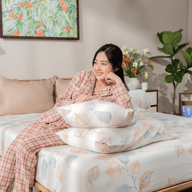 Bộ Ga chun sợi gỗ thiên nhiên Amando Aleena 4 chi tiết - Ảnh 45