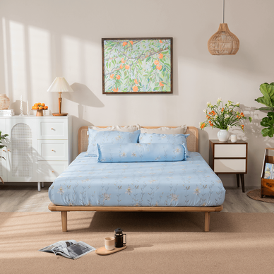 Bộ Ga chun sợi gỗ thiên nhiên Amando Aleena 4 chi tiết - Ảnh 39