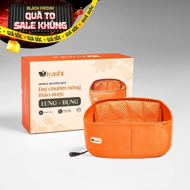 Iyashi Đai chườm thảo dược lưng - bụng - Ảnh 2