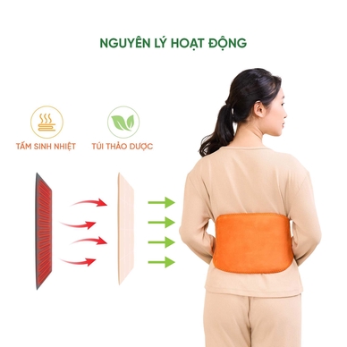 Iyashi Đai chườm thảo dược lưng - bụng - Ảnh 6