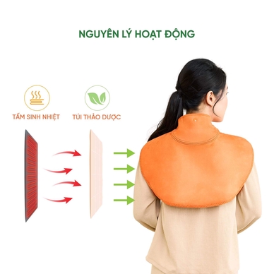 Iyashi Đai chườm thảo dược vai gáy - Ảnh 6