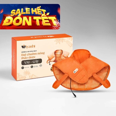 Iyashi Đai chườm thảo dược vai gáy - Ảnh 2