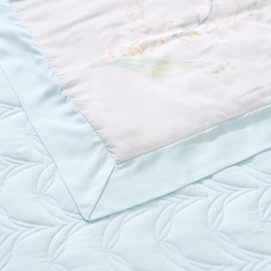 Bộ chăn ga phủ sợi gỗ thiên nhiên Amando Jamila 5 chi tiết LC009 - Ảnh 8