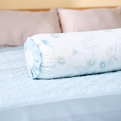 Bộ chăn ga chun sợi gỗ thiên nhiên Amando Jamila 5 chi tiết LC011 - Ảnh 10