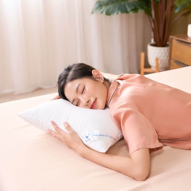 Gối lông vũ nhân tạo Goodnight Mochi siêu êm chuẩn khách sạn 5 sao - Thumbnail