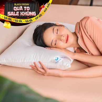 Gối lông vũ nhân tạo kiểu dáng định hình Goodnight Mochi - Ảnh 2