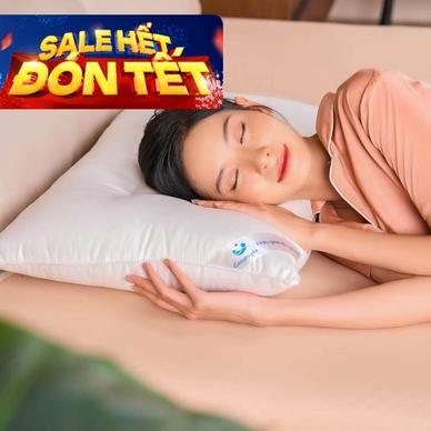 Gối lông vũ nhân tạo kiểu dáng định hình Goodnight Mochi - Ảnh 2