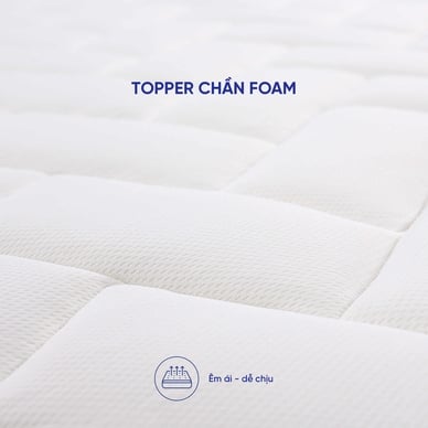 Nệm lò xo Goodnight SleepWave Hybrid (Sleep Wave 4.0) giảm tiếng ồn dày 20cm - Ảnh 8