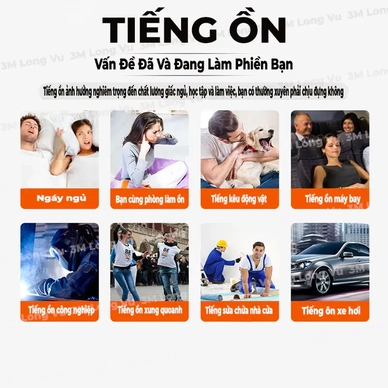 Nút bịt tai chống ồn 3M 1100 - Ảnh 7