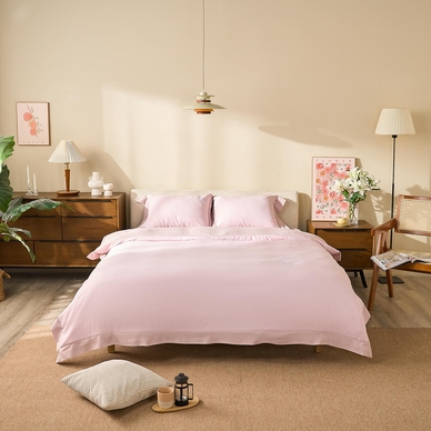 Bộ chăn ga Amando Love ấm áp, sang trọng - Ảnh 5