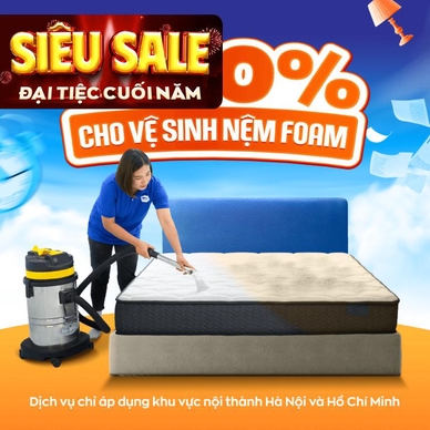 Dịch vụ vệ sinh nệm foam - Ảnh 2