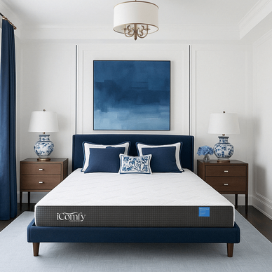 Nệm foam iComfy Coolax Plus nâng cấp làm mát dày 20cm (BST Ngủ Mát) - Ảnh 2