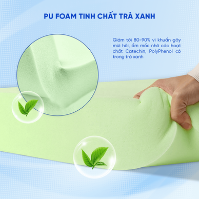 Nệm foam iComfy Coolax Plus nâng cấp làm mát dày 20cm (BST Ngủ Mát) - Ảnh 9