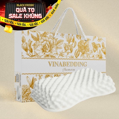 Gối cao su Vinabedding Velisse - Ảnh 2