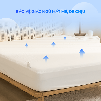 Bảo vệ nệm Doona Tencel - Ảnh 4