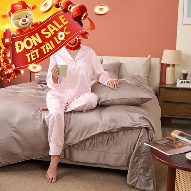 Bộ Ga chun chần Amando Wellness Tencel Luxe - Thumbnail