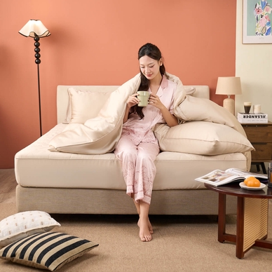 Bộ phủ Amando Wellness Tencel Luxe - Ảnh 12