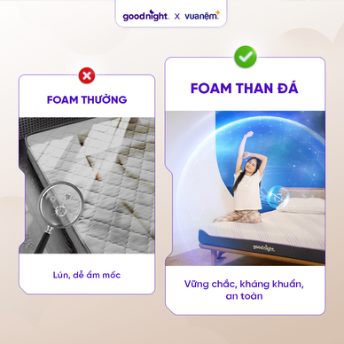 Nệm foam công nghệ Đức Goodnight Active Hybrid dày 20cm - Ảnh 17