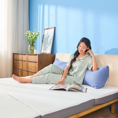 Nệm foam iComfy Fold 3.0 gấp 3 dày 10cm - Ảnh 2