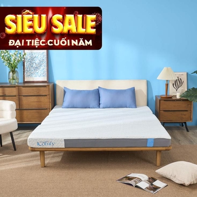 Nệm foam iComfy Fold 4.0 gấp 3 dày 12cm - Ảnh 2