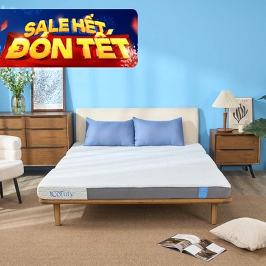 Nệm foam iComfy Fold 4.0 gấp 3 dày 12cm - Ảnh 2