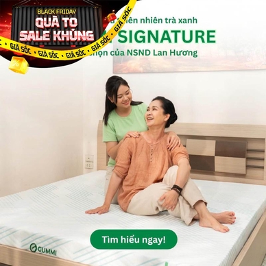 Nệm Gummi Signature – Công nghệ kép, nâng đỡ vượt trội, kháng khuẩn tối đa - Ảnh 2