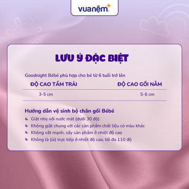 Bộ tấm trải trẻ em đi học Goodnight Deepsleep Khủng Long TC001 - Ảnh 8