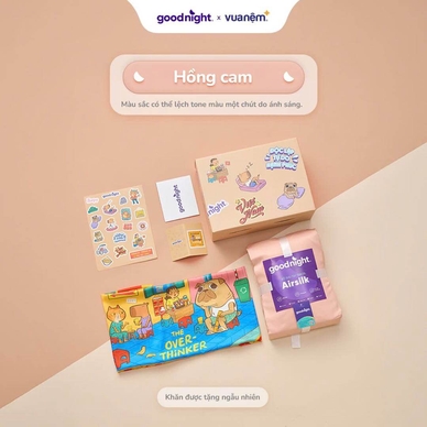 Hộp quà Goodnight Box phiên bản linh vật: Bộ ga chun cao cấp tencel Goodnight Airsilk - Ảnh 19