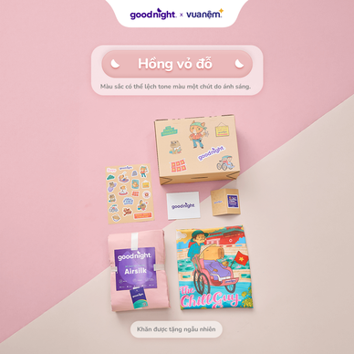 Hộp quà Goodnight Box phiên bản linh vật: Bộ ga chun cao cấp tencel Goodnight Airsilk - Ảnh 22