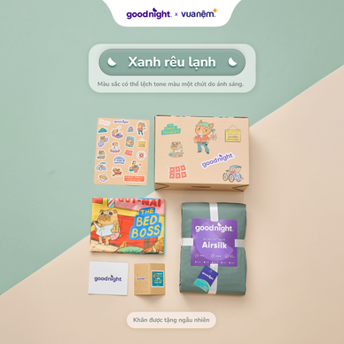 Hộp quà Goodnight Box phiên bản linh vật: Bộ ga chun cao cấp tencel Goodnight Airsilk - Ảnh 25