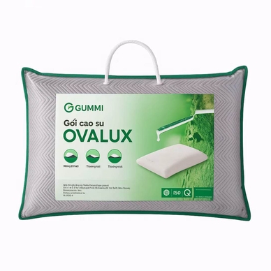 Gối cao su thiên nhiên Gummi Ovalux - Ảnh 10