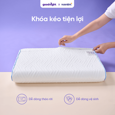 Gối foam công thái học cao cấp Goodnight Nori 2.0 - Ảnh 7