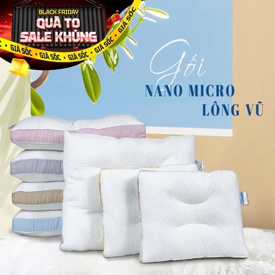 Gối bông Dreamland Nano Microfiber - Ảnh 2