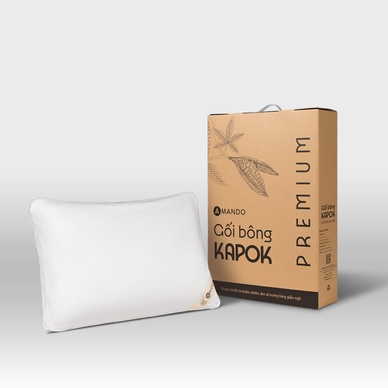 Gối bông Amando Kapok Premium - Ảnh 2