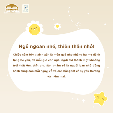Tấm trải Vinacubs Cotton Baby - Ảnh 3