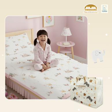 Bộ tấm trải Vinacubs Tencel Kid - Ảnh 5
