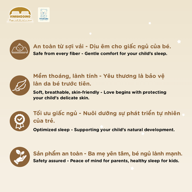 Bộ tấm trải Vinacubs Tencel Kid - Ảnh 3